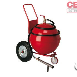 Estintore carrellato a polvere 100 Kg