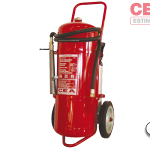 Estintore carrellato a polvere con bombola esterna 50 Kg