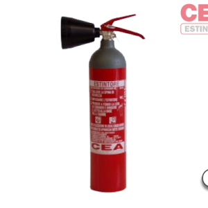 Estintore portatile a biossido di carbonio 2 Kg